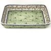 Janelle Imports Lg Rectangular Baker In Spring Garden