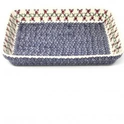 Janelle Imports Lg Rectangular Baker In Lattice