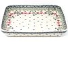 Janelle Imports Lg Rectangular Baker In Dill Flowers