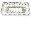 Janelle Imports Lg Rectangular Baker In Dahlia