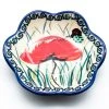 Janelle Imports Flower Plate In Polish Poppy 2 Janelle Imports Flower Plate In Polish Poppy