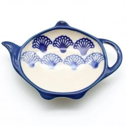 Janelle Imports Teabag Dish In Seashells