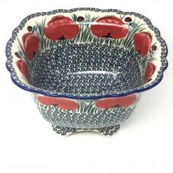 Janelle Imports Lg Strainer 64 Oz In Polish Poppy