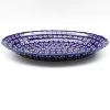 Janelle Imports Oval Basia Platter In Pinwheel