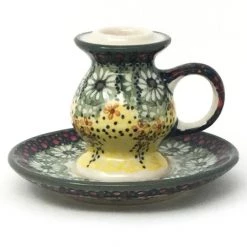 Janelle Imports Candle Holder W/Handle In Cottage Decor