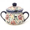 Janelle Imports Family Style Sugar Bowl 14 Oz In Summer Arrangement