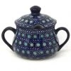 Janelle Imports Family Style Sugar Bowl 14 Oz In Blue Moon
