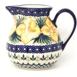 Janelle Imports Family Style Creamer 16 Oz In Daffodils