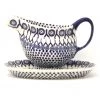 Janelle Imports Gravy Boat W/Tray 1 Qt In Icelandic White 1 Janelle Imports Gravy Boat W/Tray 1 Qt In Icelandic White