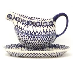 Janelle Imports Gravy Boat W/Tray 1 Qt In Icelandic White