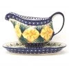Janelle Imports Gravy Boat W/Tray 1 Qt In Daffodils 2 Janelle Imports Gravy Boat W/Tray 1 Qt In Daffodils