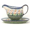 Janelle Imports Gravy Boat W/Tray 1 Qt In Country Spring