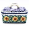 Janelle Imports Butter Box In Sunflowers