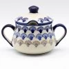 Janelle Imports Family Style Sugar Bowl 14 Oz In Seashells