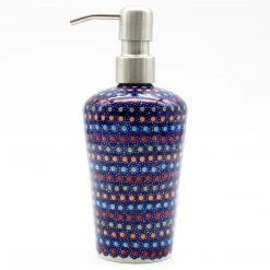 Janelle Imports Soap Dispenser In Multi-Colored Dots