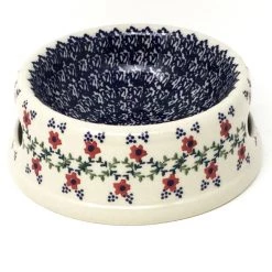 Janelle Imports Sm Dog Or Cat Bowl In Lattice