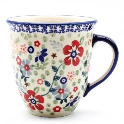 Janelle Imports Lg Bistro Cup 16 Oz In Summer Arrangement