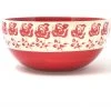Janelle Imports Soup Bowl 24 Oz In Red Rose