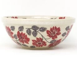 Janelle Imports New Soup Bowl 20 Oz In Red & Gray