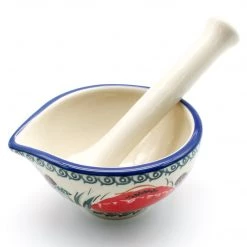 Janelle Imports Mortar 8 Oz In Polish Poppy