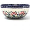Janelle Imports Soup Bowl 24 Oz In Red Tulips