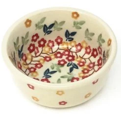 Janelle Imports Tiny Round Bowl 4 Oz In Tiny Flowers