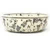 Janelle Imports Family Shallow Bowl In Midnight Garden