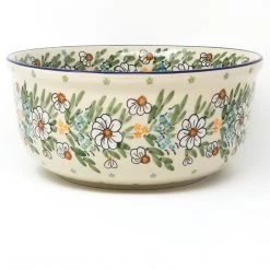 Janelle Imports Family Deep Bowl In Spectacular Daisy