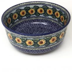 Janelle Imports Family Deep Bowl In Sunflowers