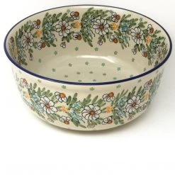 Janelle Imports Family Deep Bowl In Spectacular Daisy