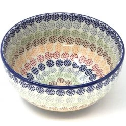 Janelle Imports Soup Bowl 24 Oz In Modern Dots