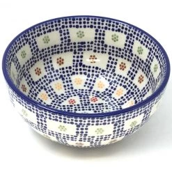 Janelle Imports Soup Bowl 24 Oz In Modern Checkers