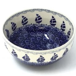 Janelle Imports Soup Bowl 24 Oz In Sail Regatta