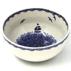 Janelle Imports Soup Bowl 24 Oz In Sailboat