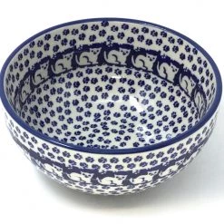 Janelle Imports Soup Bowl 24 Oz In Blue Cats