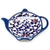 Janelle Imports Teabag Dish In Touch Of Red