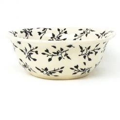Janelle Imports Sm Retro Bowl In Simply Black