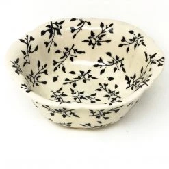 Janelle Imports Sm Retro Bowl In Simply Black