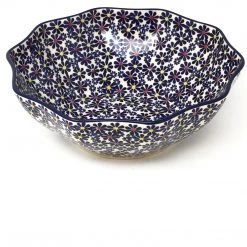 Janelle Imports Md New Kitchen Bowl In Flowers On White