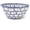 Janelle Imports Sm New Kitchen Bowl In Modern Checkers
