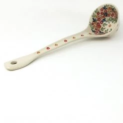 Janelle Imports Soup Ladle 12" In Tiny Flowers