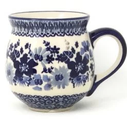 Janelle Imports Lady's Cup 10.5 Oz In Stunning Blue