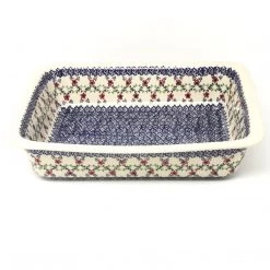 Janelle Imports Deep Rect. Baker In Lattice