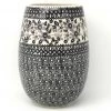 Janelle Imports Bouquet Vase In Gray & Black