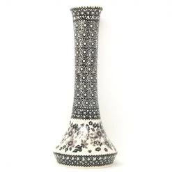 Janelle Imports Bud Vase In Gray & Black