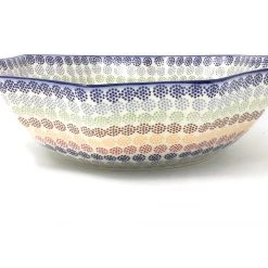 Janelle Imports Lg New Kitchen Bowl In Modern Dots