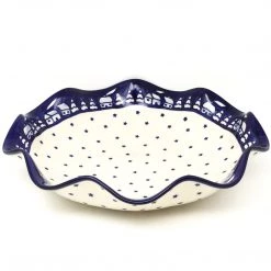 Janelle Imports Fluted Pasta Bowl In Winter