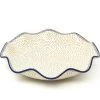 Janelle Imports Fluted Pasta Bowl In Simple Elegance
