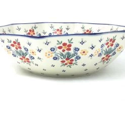 Janelle Imports Lg New Kitchen Bowl In Delicate Flowers
