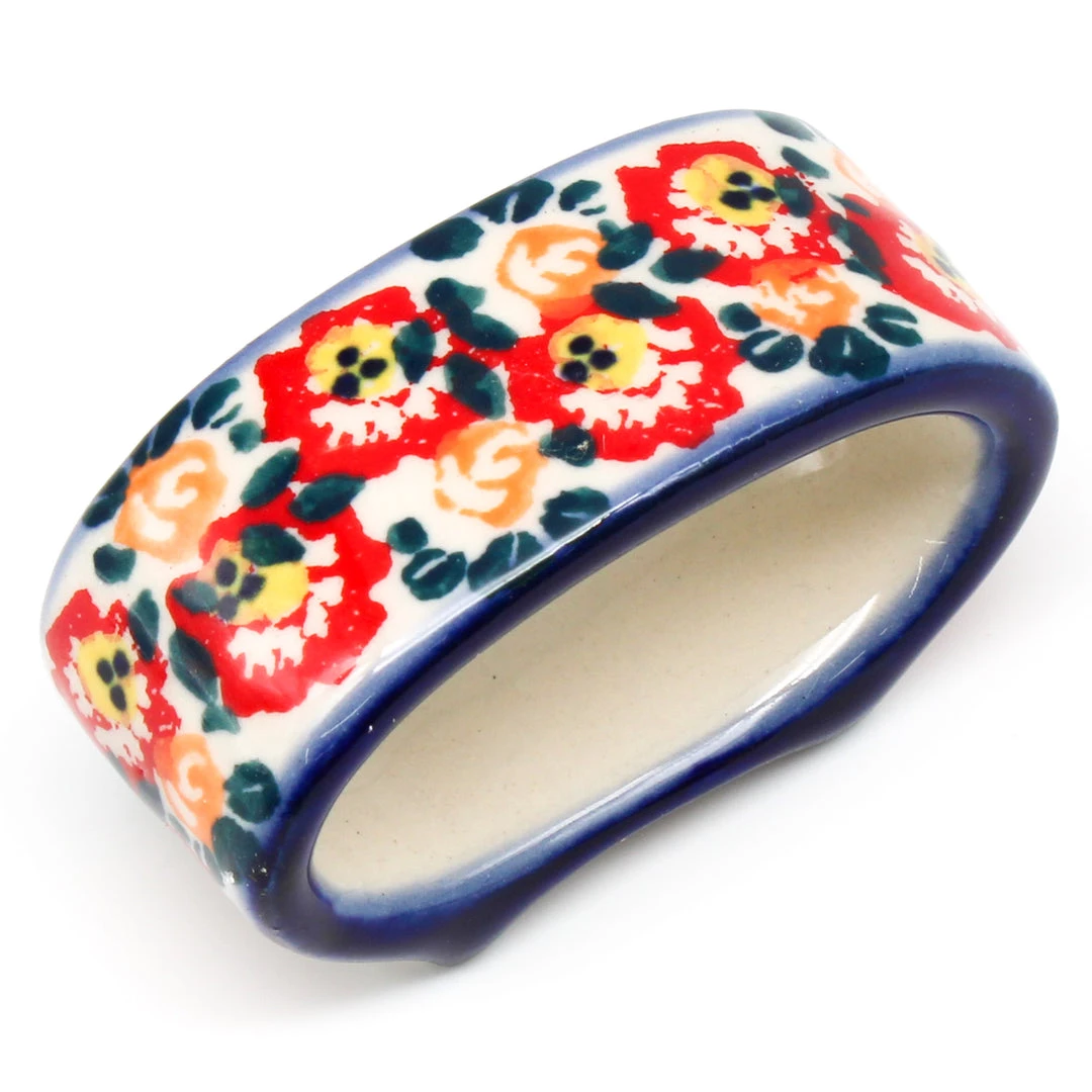 Janelle Imports Napkin Ring In Wild Roses 3 Janelle Imports Napkin Ring In Wild Roses